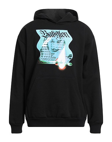 BABYLON Hooded track jacket  Black 100% Cotton