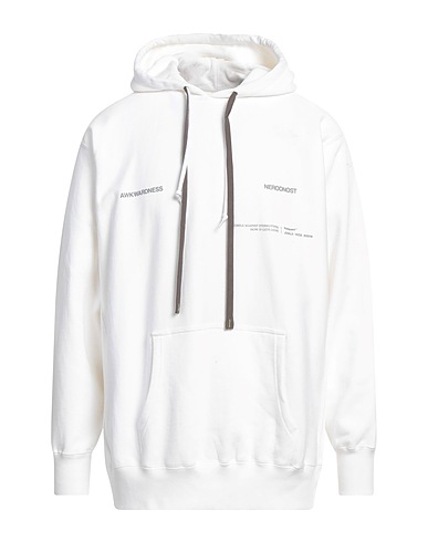 POLIQUANT Hoodie Off white 100% Baumwolle