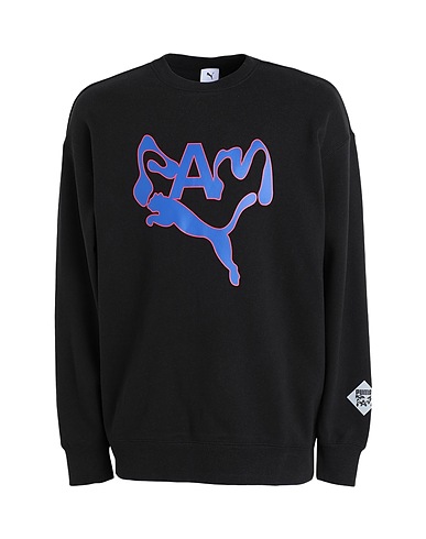 PUMA x P.A.M. PERKS AND MINI Sweatshirt PUMA X P.A.M. Crew
 Schwarz 100% Baumwolle