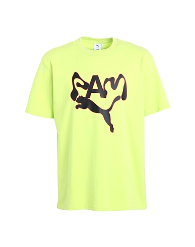 PUMA x P.A.M. PERKS AND MINI T-shirt PUMA x P.A.M. Graphic Tee
 Lime green 100% Cotton