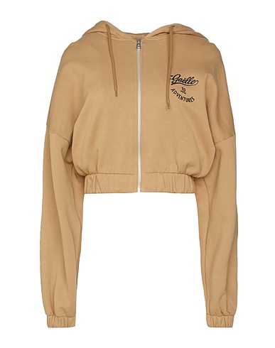 GAëLLE Paris Hooded sweatshirt Sand 100% Cotton