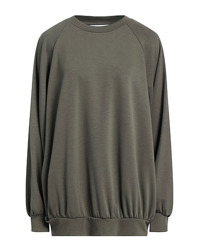 SKILLS & GENES Sweatshirt Dunkelgrün 48% Polyester, 48% Viskose, 4% Elastan
