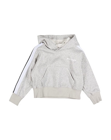 PALM ANGELS Sweatshirt Silver 72% Cotton, 17% Polyester, 11% Polyamide, Elastane