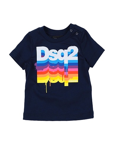 DSQUARED2 T-Shirt Marineblau 100% Baumwolle