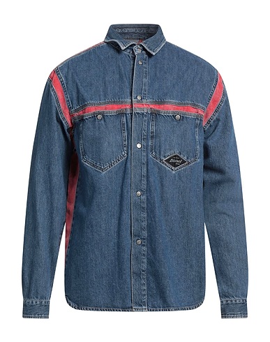 DIESEL Denim shirt Blue 100% Cotton