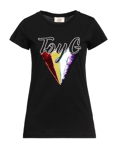 TOY G. T-shirt Nero 100% Cotone