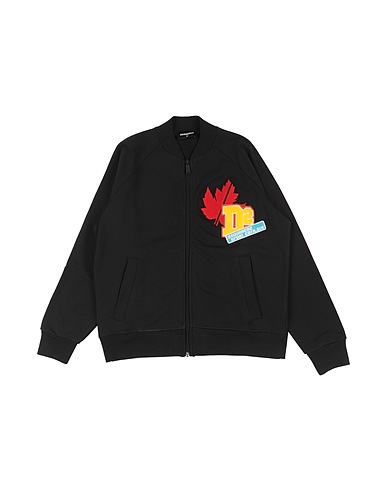 DSQUARED2 Sweatshirt Black 100% Cotton, Polyester