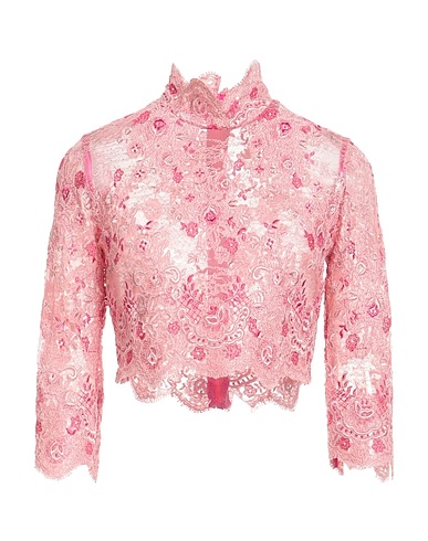 MARTINA DONZELLA Top Pink Polyamide, Polyester