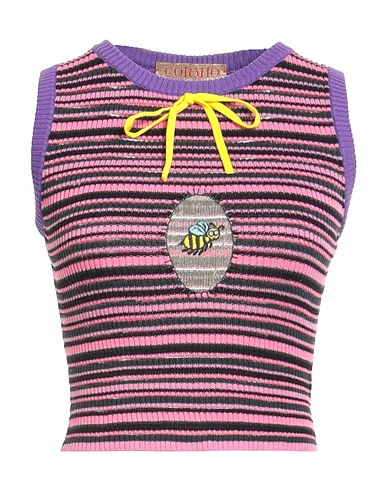 CORMIO Top Pink 50% Cotton, 27% Silk, 23% Cashmere