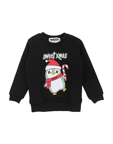 MOUSSE DANS LA BOUCHE Sweatshirt Black 100% Cotton
