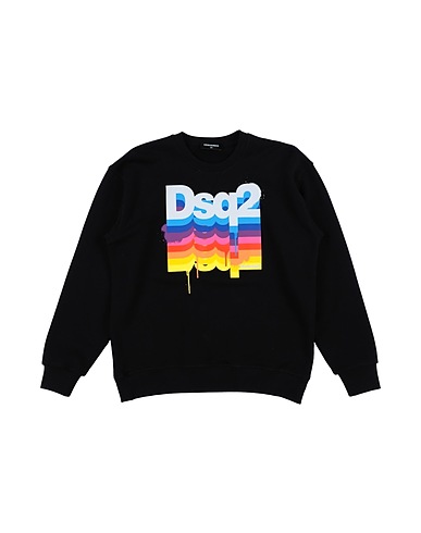DSQUARED2 Sweatshirt Black 100% Cotton