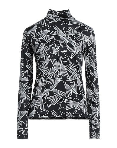 MSGM T-shirt Nero 86% Poliammide, 14% Elastan