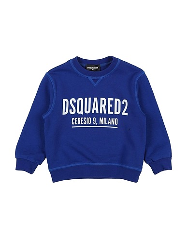 DSQUARED2 Sweatshirt Blue 100% Cotton, Elastane