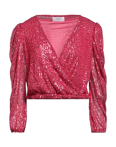 SOALLURE Top Fuchsia 97% Polyester, 3% Elastane