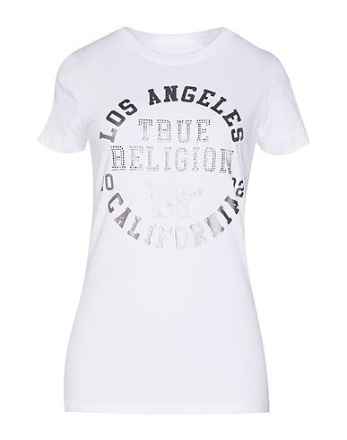 TRUE RELIGION T-shirt White 100% Cotton