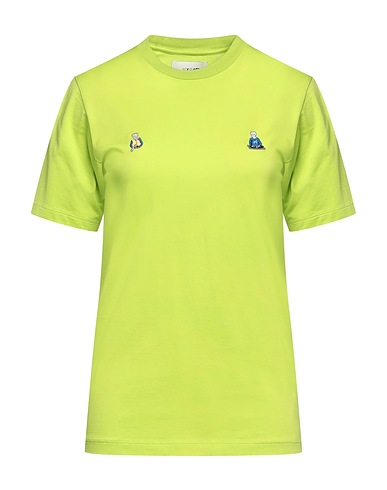 KIRIN PEGGY GOU T-shirt Verde lime 100% Cotone, Poliestere