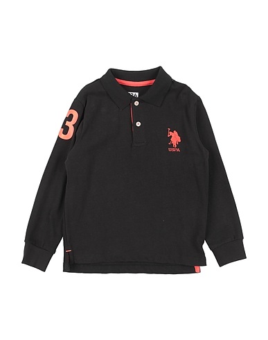 U.S.POLO ASSN. Polo shirt Black 100% Cotton