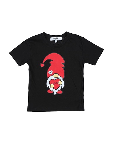 MOUSSE DANS LA BOUCHE T-shirt Black 100% Cotton