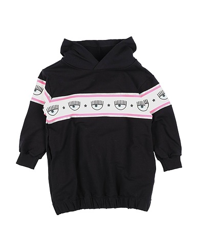 CHIARA FERRAGNI Dress Black 96% Cotton, 4% Elastane