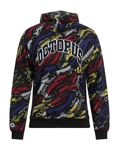 OCTOPUS Hooded track jacket  Black 100% Cotton