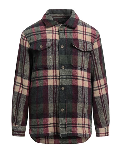 WHY NOT BRAND Checked shirt Dark green 100% Polyester