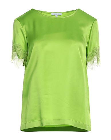 PATRIZIA PEPE Top Light green 100% Viscose