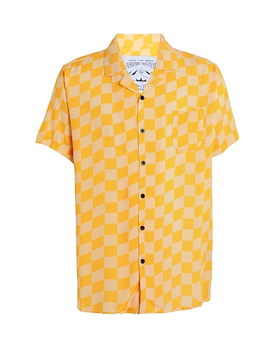 POLER Checked shirt Poler Aloha Hemd
 Yellow 100% Viscose