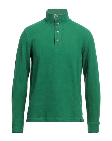 ANDREA CASATI Sweatshirt Dark green 100% Cotton