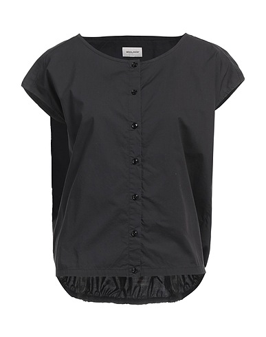 WOOLRICH Solid colour shirts & blouses Black 100% Cotton