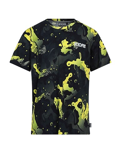 OCTOPUS T-shirt Noir 100% Coton