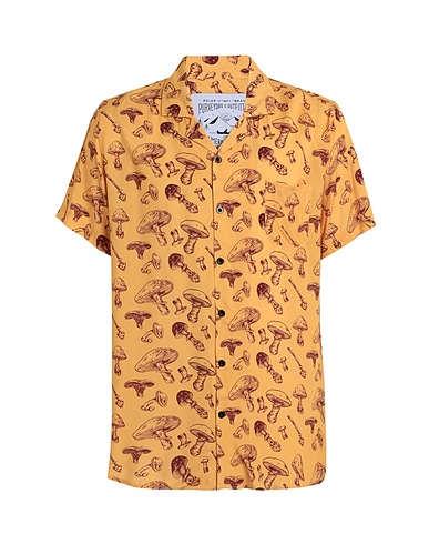 POLER Patterned shirt Poler Aloha Hemd
 Marigold 100% Viscose