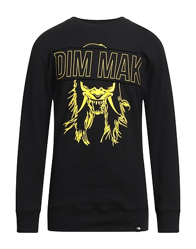 DIM MAK Sweatshirt Schwarz 100% Baumwolle