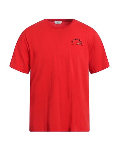 BALLANTYNE T-shirt Rosso 100% Cotone