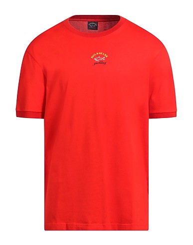 PAUL & SHARK T-shirt Red 100% Cotton
