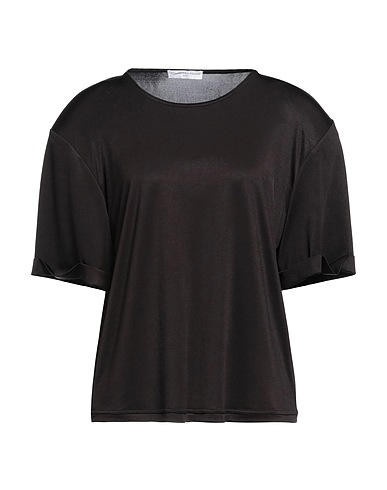MVP WARDROBE T-Shirt Schwarz 92% Acetat, 8% Elastan