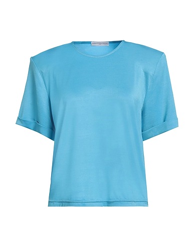 MVP WARDROBE T-shirt Azure 92% Acetate, 8% Elastane