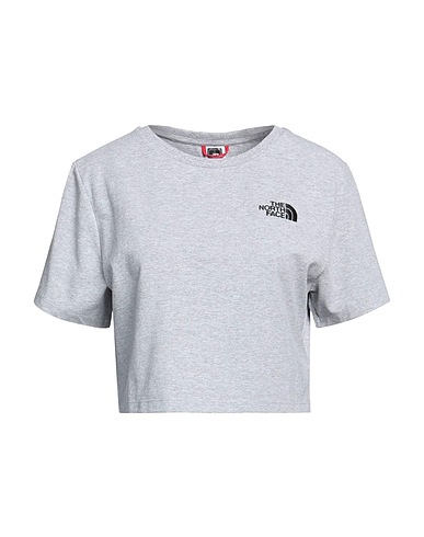 THE NORTH FACE Cropped Top Grau 88% Baumwolle, 8% Polyester, 4% Elastan