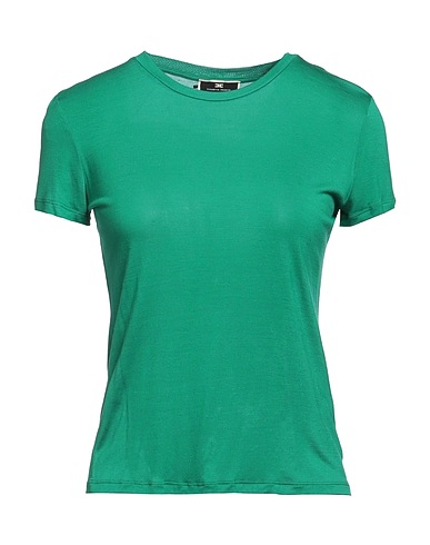 ELISABETTA FRANCHI Elegante Top Smaragdgrün 100% Modal