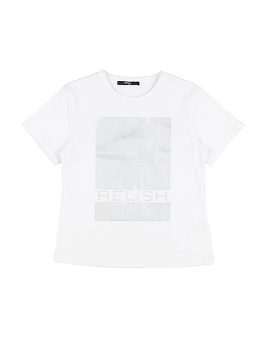 RELISH T-Shirt Weiß 100% Baumwolle