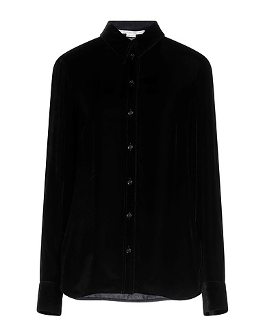 STELLA McCARTNEY Solid color shirts & blouses Black 67% Viscose, 33% Cupro