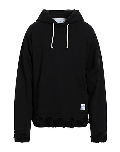 DEPARTMENT 5 Hooded sweatshirt Black 100% Cotton