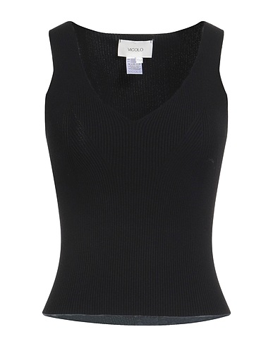 VICOLO Top Black 70% Viscose, 30% Polyester