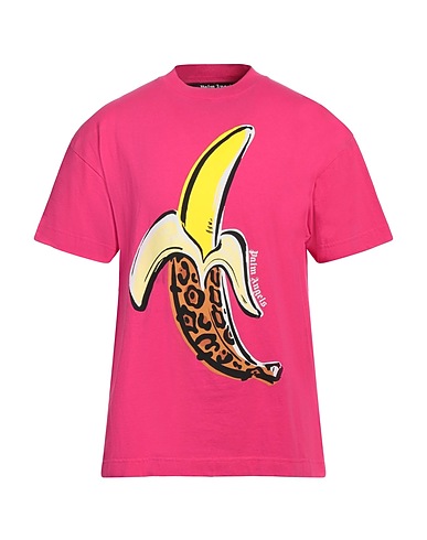 PALM ANGELS T-shirt Fuchsia 100% Cotton