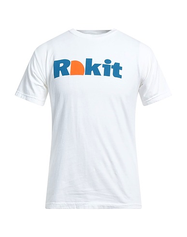 ROKIT T-shirt Bianco 100% Cotone