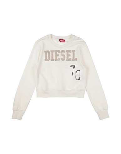 DIESEL Sweatshirt White 100% Cotton