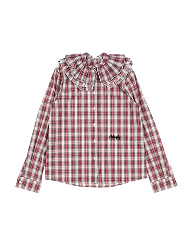 PHILOSOPHY di LORENZO SERAFINI Patterned shirts & blouses Red 100% Cotton