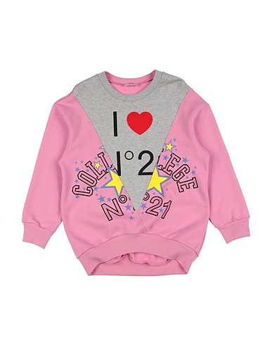N°21 Sweatshirt Pink 100% Cotton