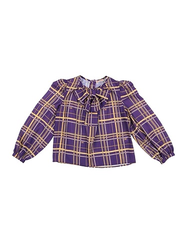 ELISABETTA FRANCHI Top Purple 100% Polyester