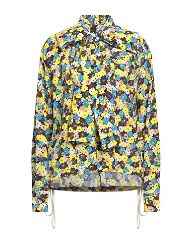 PLAN C Silk top Yellow 100% Silk