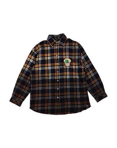 N°21 Patterned shirt Midnight blue 100% Cotton, Polyester